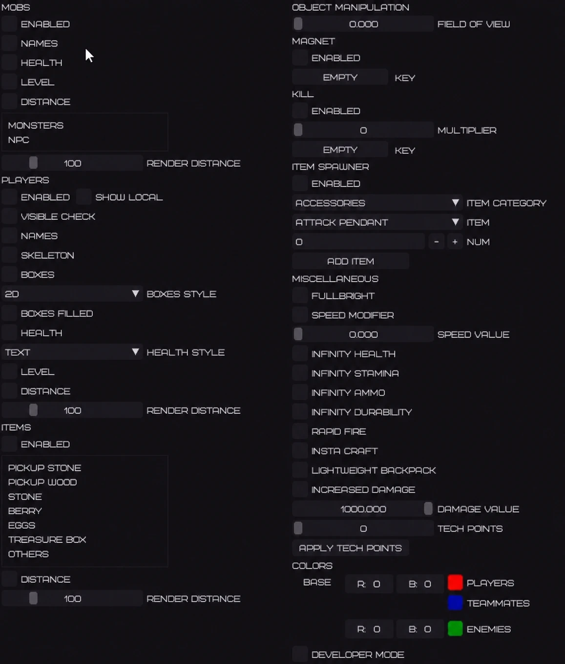 Palworld Cheats - Henzo image